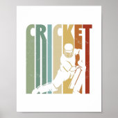 Poster Cricketer (Devant)