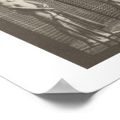 Poster Cricketer, plaque 291 de 'Animal Locomotion', 188 (Coin)