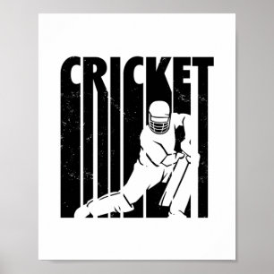 Poster Cricketers   Cricket Sports Team Coach Idées Cadea