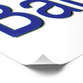 Poster Criez pour les barmans (Coin)