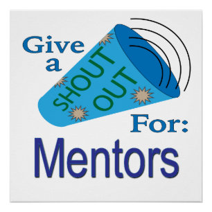 Poster Criez pour les mentors