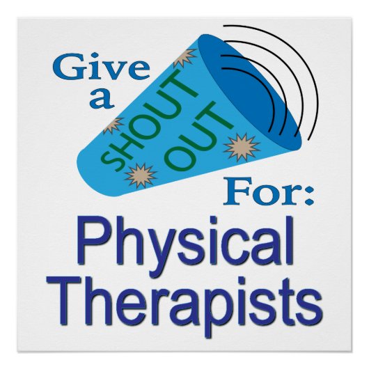 Poster Criez pour les physiothérapeutes (Devant)