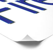 Poster Criez pour les pompiers (Coin)