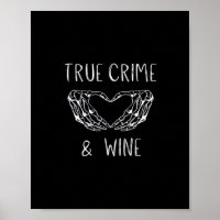 Crime Et Vin Squelette Mains