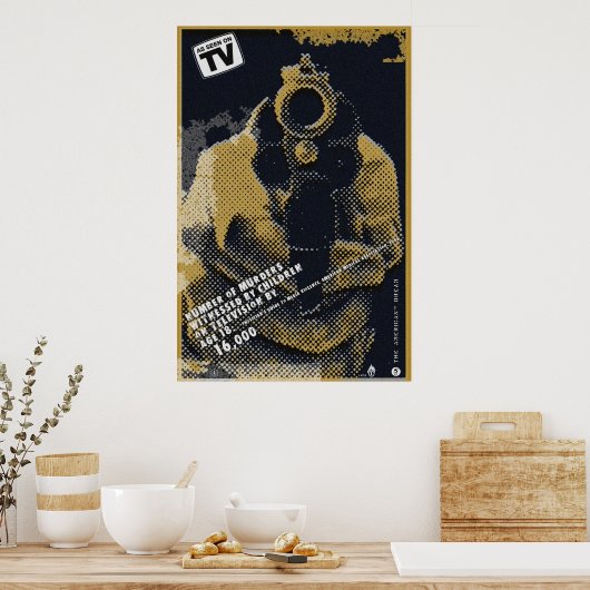 Poster crime réel (Cuisine)