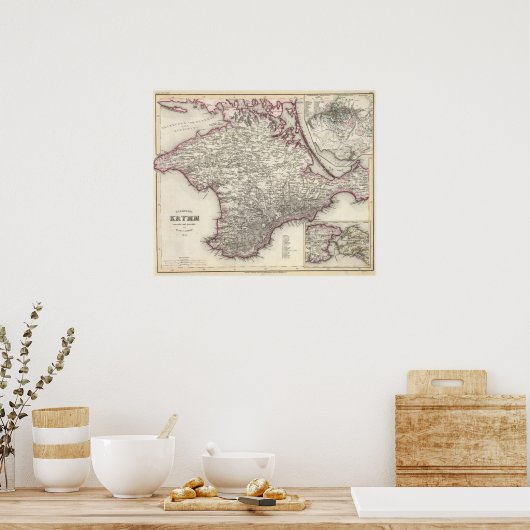 Poster Crimée Ukraine (Cuisine)