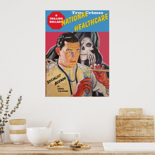 Poster Crimes véritables (Cuisine)