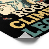 Poster Crimp King Rock Climbing Legends Boulder (Coin)