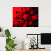 Poster "Crimson Bouquet" (Bureau à domicile)