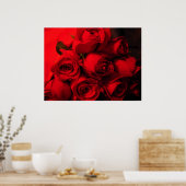 Poster "Crimson Bouquet" (Cuisine)