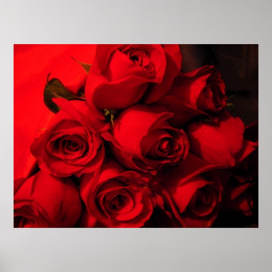 Poster "Crimson Bouquet" (Devant)
