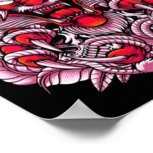 Poster Crimson Dragon (Coin)