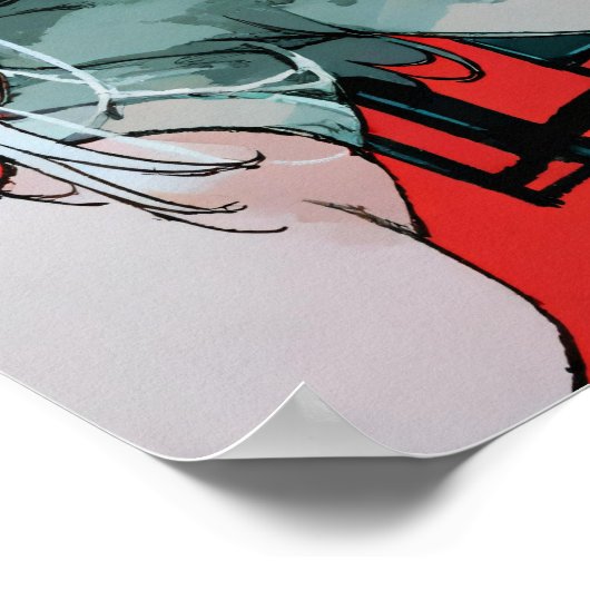 Poster Crimson Gaze (Coin)