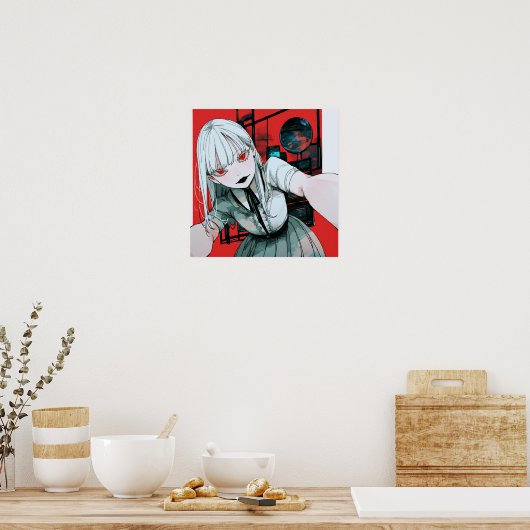 Poster Crimson Gaze (Cuisine)