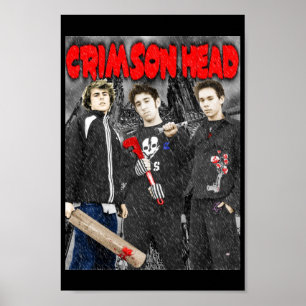 POSTER CRIMSON HEAD-THE-POSTER