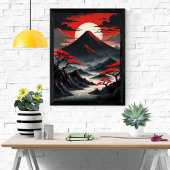 Poster Crimson Horizon