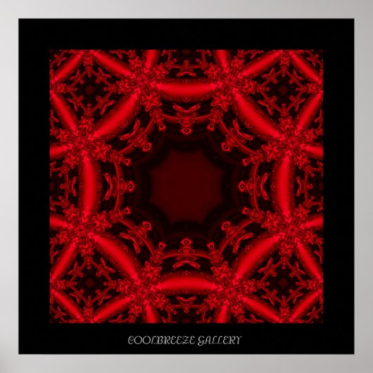 POSTER CRIMSON LACE (Devant)