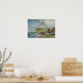 Poster Crinolines on the Beach, Fécamp, 1871 (Cuisine)