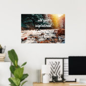 Poster Crique de Borjomi (Bureau à domicile)