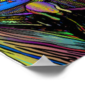 Poster Cris Peinture Famille Lac Personnes Nature (Coin)