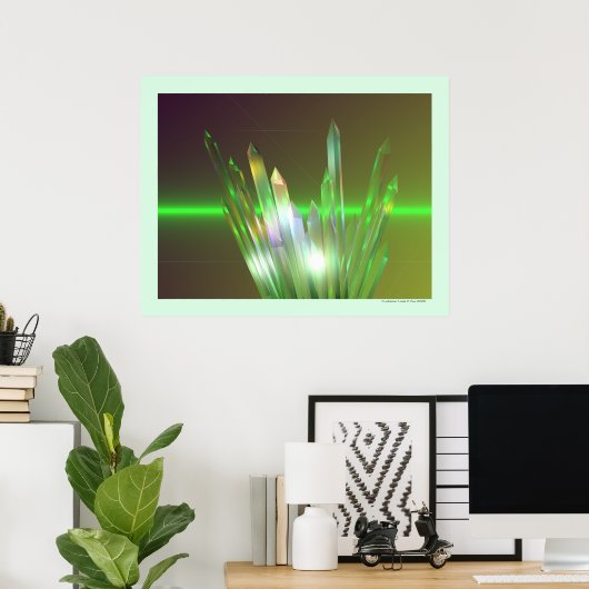 Poster Cristal (Bureau à domicile)