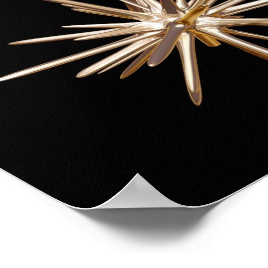 Poster cristal en 3d (Coin)