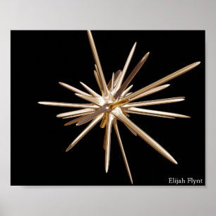 Poster cristal en 3d