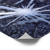 Poster cristaux de glace dans la Sierra (Coin)