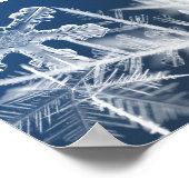 Poster cristaux de neige (Coin)