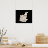 Poster Cristaux de Pyrite en schiste (Cuisine)