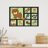 Poster Critère bois Imprimer (Cuisine)