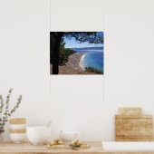 Poster Croatie, Brac Island, Bol, Golden Cape Beach (Cuisine)