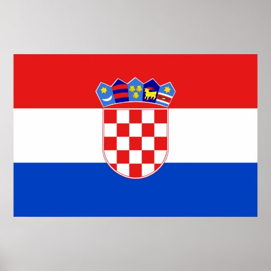 Poster Croatie, Croatie (Devant)