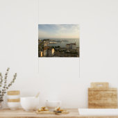 Poster Croatie, Dalmatie, Split. Vue sur la Riva (Cuisine)