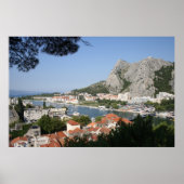 Poster Croatie - Omis (Devant)