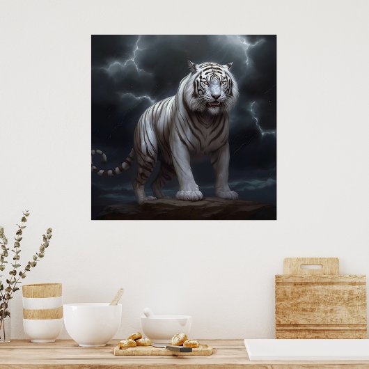 Poster Croc Blanc (Cuisine)