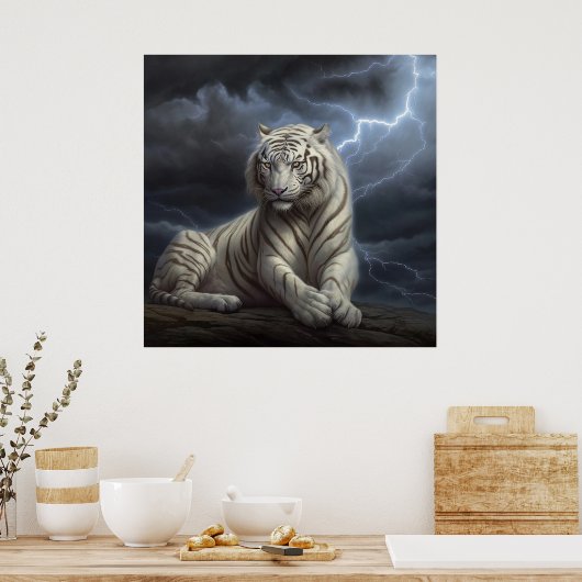 Poster Croc Blanc (Cuisine)