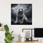 Poster Croc Blanc (Bureau à domicile)