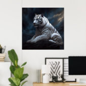 Poster Croc Blanc (Bureau à domicile)