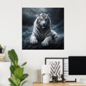 Poster Croc Blanc (Bureau à domicile)