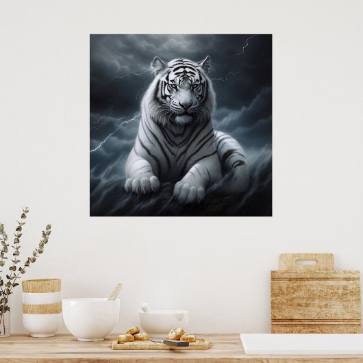 Poster Croc Blanc (Cuisine)