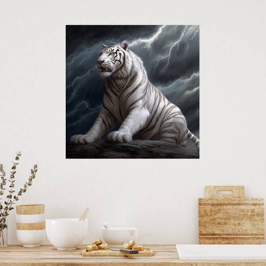 Poster Croc Blanc (Cuisine)