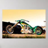 Poster Croc Chopper - motocyclette de la faune (Devant)