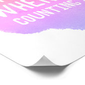 Poster crochet (Coin)