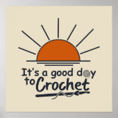 Poster crochet drôle (Devant)