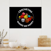 Poster Crochet Tricot Crochet (Cuisine)