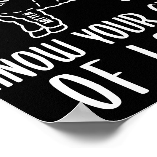 Poster Crocheting Know Your Cuts (Coin)