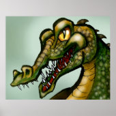 Poster Crocodile (Devant)