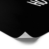 Poster Crocodile chaud Funny Crocodile Pun Dark BG (Coin)