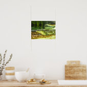 Poster crocodile cubain (Cuisine)
